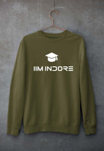 Load image into Gallery viewer, IIM I Indore Unisex Sweatshirt for Men/Women-Olive Green-Ektarfa.online
