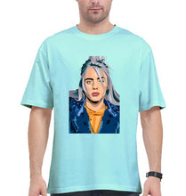 Load image into Gallery viewer, Billie Eilish Oversized T-Shirt for Men-Mint-Ektarfa.online
