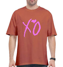Load image into Gallery viewer, The Weeknd XO Oversized T-Shirt for Men-Coral-Ektarfa.online
