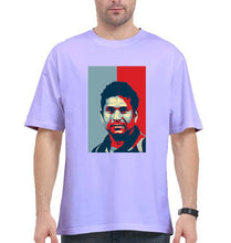 Load image into Gallery viewer, Sachin Tendulkar Oversized T-Shirt for Men-Lavender-Ektarfa.online
