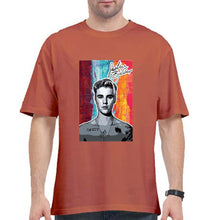 Load image into Gallery viewer, Justin Bieber Oversized T-Shirt for Men-Coral-Ektarfa.online
