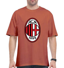 Load image into Gallery viewer, A.C. Milan Oversized T-Shirt for Men-Coral-Ektarfa.online
