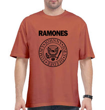 Load image into Gallery viewer, Ramones Oversized T-Shirt for Men-Coral-Ektarfa.online
