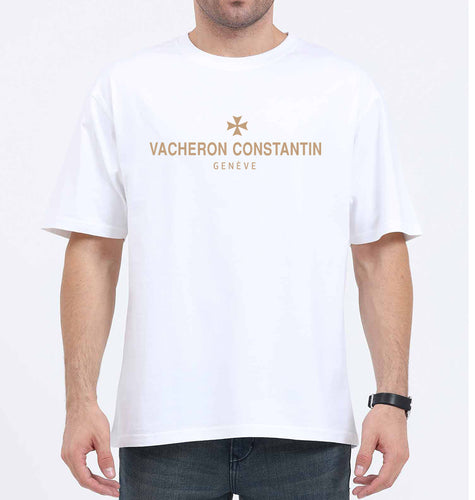 Vacheron Constantin Oversized T-Shirt for Men-White-Ektarfa.online