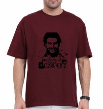 Load image into Gallery viewer, Pablo Escobar Oversized T-Shirt for Men-Maroon-Ektarfa.online
