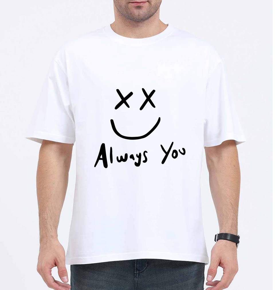 Louis Tomlinson Oversized T-Shirt for Men-White-Ektarfa.online