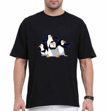 Load image into Gallery viewer, Penguins of Madagascar Oversized T-Shirt for Men-Black-Ektarfa.online
