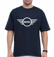 Load image into Gallery viewer, Mini Cooper Oversized T-Shirt for Men-Navy Blue-Ektarfa.online
