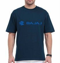Load image into Gallery viewer, Bajaj Oversized T-Shirt for Men-Petrol Blue-Ektarfa.online
