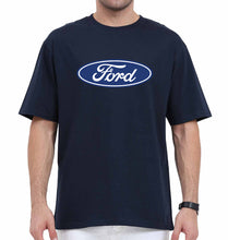 Load image into Gallery viewer, Ford Oversized T-Shirt for Men-Navy Blue-Ektarfa.online
