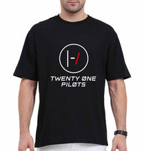 Load image into Gallery viewer, Twenty one pilots Oversized T-Shirt for Men-Black-Ektarfa.online
