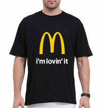 Load image into Gallery viewer, McDonald’s Oversized T-Shirt for Men-Black-Ektarfa.online
