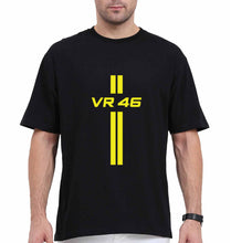 Load image into Gallery viewer, Valentino Rossi(VR 46) Oversized T-Shirt for Men-Black-Ektarfa.online
