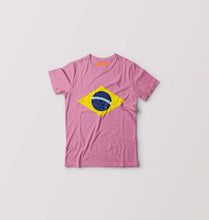Load image into Gallery viewer, Brazil Kids T-Shirt for Boy/Girl-Pink-Ektarfa.online
