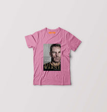 Load image into Gallery viewer, Shane Warne Kids T-Shirt for Boy/Girl-Pink-Ektarfa.online
