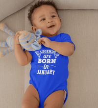 Load image into Gallery viewer, Legends are Born in January Kids Romper For Baby Boy/Girl-Ektarfa.online
