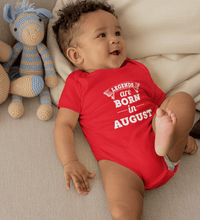 Load image into Gallery viewer, Legends are Born in August Kids Romper For Baby Boy/Girl-Ektarfa.online
