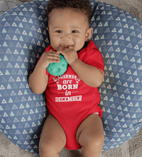 Load image into Gallery viewer, Legends are Born in December Kids Romper For Baby Boy/Girl-Ektarfa.online
