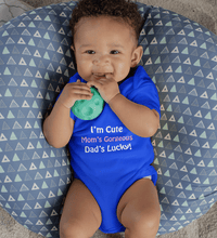 Load image into Gallery viewer, I&#39;m Cute Mom&#39;s Gorgeous Dad&#39;s Lucky Kids Romper For Baby Boy/Girl-Ektarfa.online
