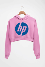 Load image into Gallery viewer, Hewlett-Packard(HP) Crop HOODIE FOR WOMEN-Light Baby Pink-Ektarfa.online
