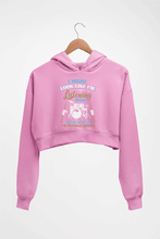 Load image into Gallery viewer, Drummer Crop HOODIE FOR WOMEN-Light Baby Pink-Ektarfa.online
