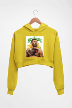 Load image into Gallery viewer, Conor McGregor UFC MMA Crop HOODIE FOR WOMEN-Mustard yellow-Ektarfa.online
