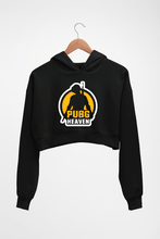 Load image into Gallery viewer, PUBG Pubg Heaven Crop HOODIE FOR WOMEN-Black-Ektarfa.online
