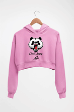 Load image into Gallery viewer, Angry Bear Crop HOODIE FOR WOMEN-Light Baby Pink-Ektarfa.online
