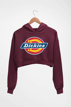 Load image into Gallery viewer, Dickies Crop HOODIE FOR WOMEN-Maroon-Ektarfa.online

