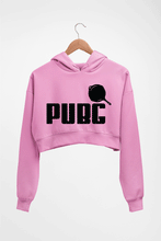 Load image into Gallery viewer, PUBG Crop HOODIE FOR WOMEN-Light Baby Pink-Ektarfa.online
