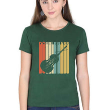Load image into Gallery viewer, Double Bass Violin T-Shirt for Women-Ektarfa.online

