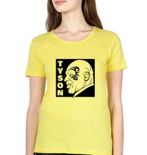 Load image into Gallery viewer, Mike Tyson T-Shirt for Women-Yellow-Ektarfa.online
