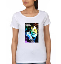 Load image into Gallery viewer, Janis Joplin T-Shirt for Women-White-Ektarfa.online
