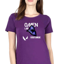 Load image into Gallery viewer, Valorant T-Shirt for Women-Purple-Ektarfa.online
