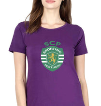 Load image into Gallery viewer, Sporting T-Shirt for Women-Purple-Ektarfa.online
