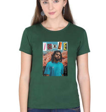 Load image into Gallery viewer, J. Cole T-Shirt for Women-Dark Green-Ektarfa.online
