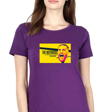 Load image into Gallery viewer, Conor McGregor UFC MMA T-Shirt for Women-Purple-Ektarfa.online
