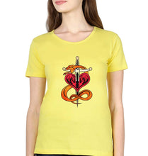 Load image into Gallery viewer, Shawn Michaels (WWE) T-Shirt for Women-Yellow-Ektarfa.online
