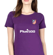 Load image into Gallery viewer, Atletico Madrid 2021-22 T-Shirt for Women-Purple-Ektarfa.online
