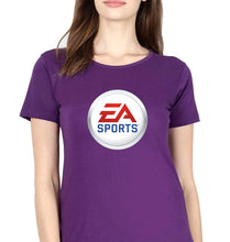 Load image into Gallery viewer, EA Sports T-Shirt for Women-Purple-Ektarfa.online
