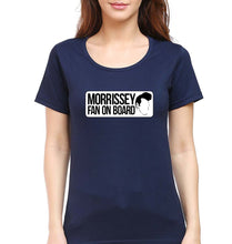 Load image into Gallery viewer, Morrissey T-Shirt for Women-Navy Blue-Ektarfa.online
