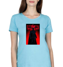 Load image into Gallery viewer, Batman Superhero T-Shirt for Women-SkyBlue-Ektarfa.online
