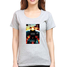 Load image into Gallery viewer, 2001 A Space Odyssey T-Shirt for Women-Grey Melange-Ektarfa.online
