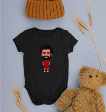 Load image into Gallery viewer, Mohamed Salah Kids Romper For Baby Boy/Girl-0-5 Months(18 Inches)-Black-Ektarfa.online
