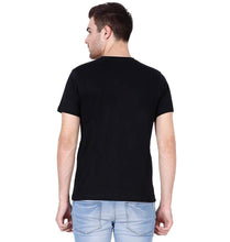 Load image into Gallery viewer, Ektarfa Garments Men Plain T-Shirts &amp; Hoodies Plain Black V Neck T-Shirt
