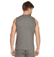 Load image into Gallery viewer, Ektarfa Garments Men Plain T-Shirts &amp; Hoodies Plain Charcoal Sleeveless T-Shirt
