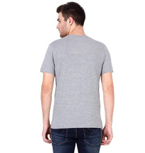 Load image into Gallery viewer, Ektarfa Garments Men Plain T-Shirts &amp; Hoodies Plain Grey Melange V Neck T-Shirt
